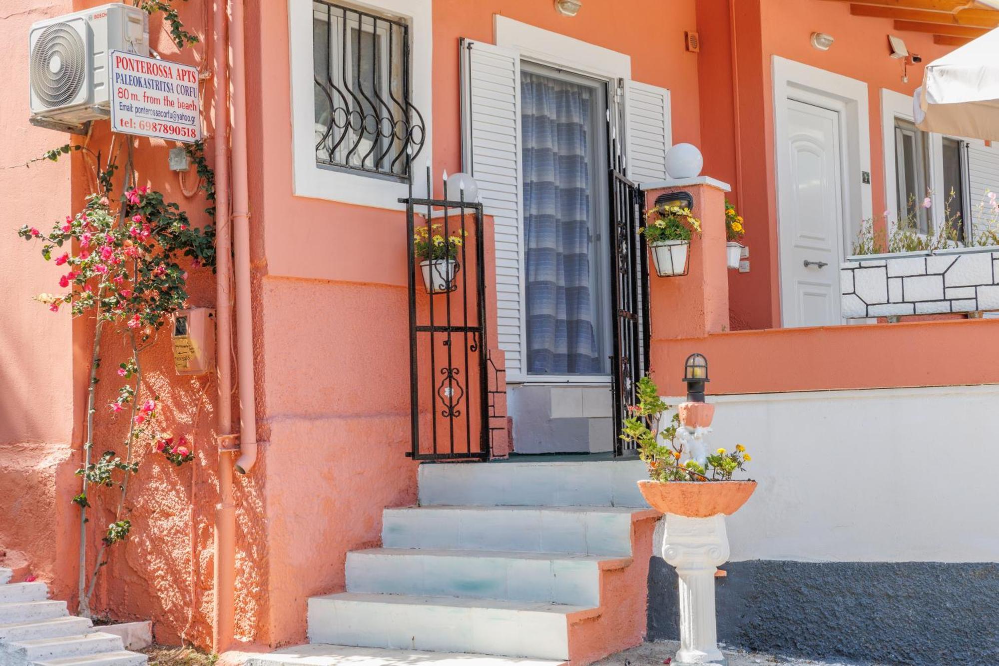Ponte Rossa Apartments Paleokastritsa Exterior photo
